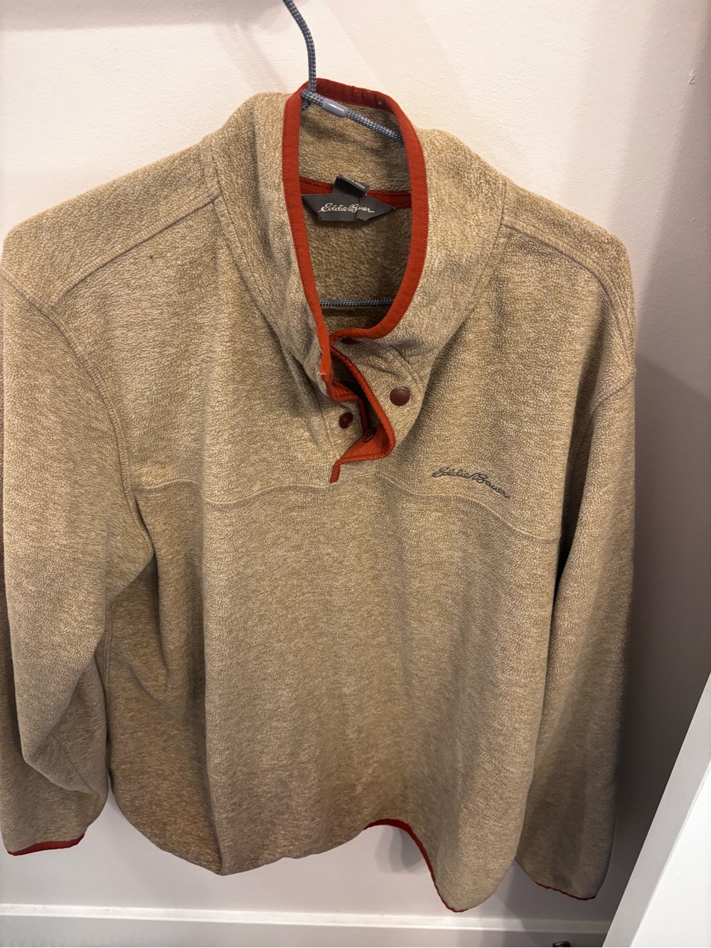 Eddie Bauer Radiator Fleece Snap-Front Pullover